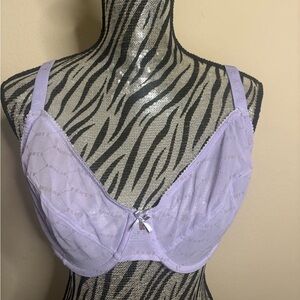 Savage X Fenty Lavender Lace Bra